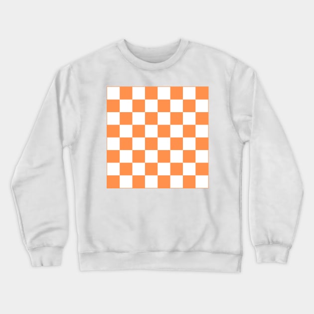 Checkered Pattern | Chessboard Pattern Crewneck Sweatshirt by OverNinthCloud